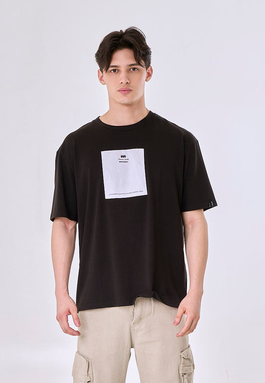 Mossimo Ethan Black Unisex Modern Fit Tee