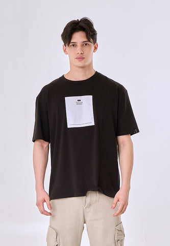 Mossimo Ethan Black Unisex Modern Fit Tee