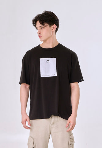 Mossimo Ethan Black Unisex Modern Fit Tee