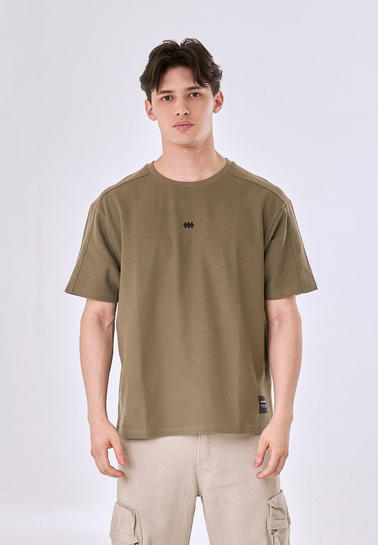 Mossimo Lucian Olive Green Modern Fit Tee