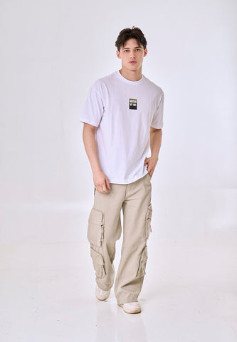 Mossimo Drayth White Urban Fit Tee