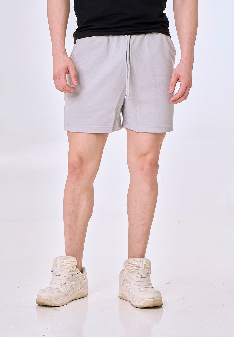 Mossimo Grove Light Gray Drawstring Regular Shorts