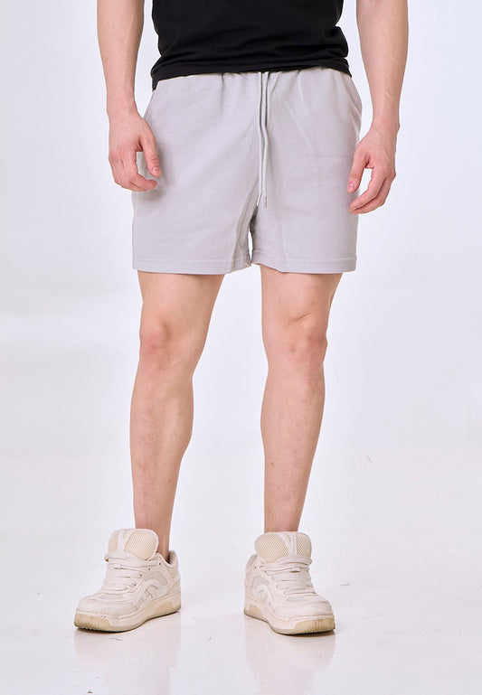 Mossimo Grove Light Gray Drawstring Regular Shorts