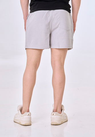 Mossimo Grove Light Gray Drawstring Regular Shorts