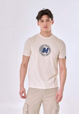 Mossimo Ace Beige Classic Fit Tee