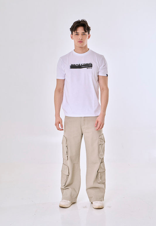 Mossimo Kamari White Classic Fit Tee