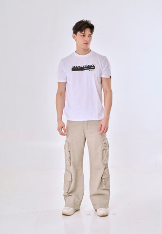 Mossimo Kamari White Classic Fit Tee
