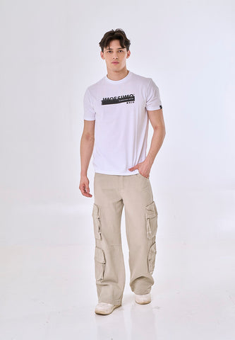 Mossimo Kamari White Classic Fit Tee