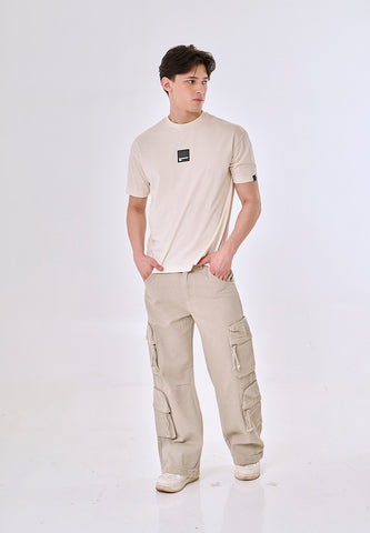 Mossimo Kenzo Cream Urban Fit Tee