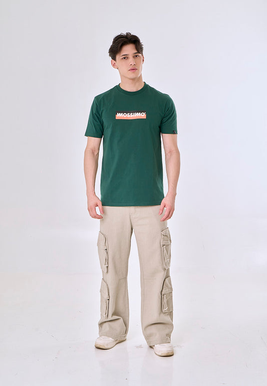 Mossimo Noelleth Green Modern Fit Tee