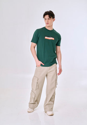 Mossimo Noelleth Green Modern Fit Tee