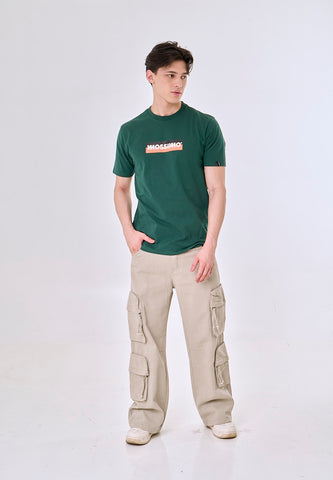 Mossimo Noelleth Green Modern Fit Tee