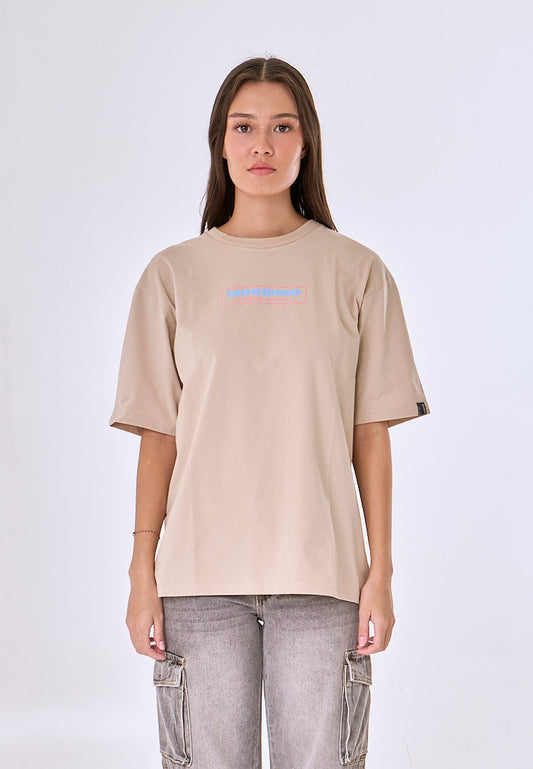 Mossimo Josephine Macadamia Oversized Fit Tee