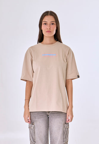 Mossimo Josephine Macadamia Oversized Fit Tee