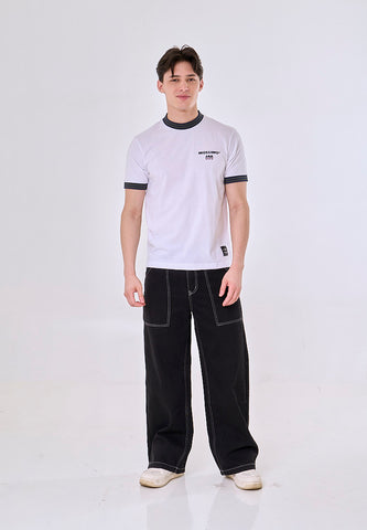 Mossimo Blaise White Classic Fit Tee