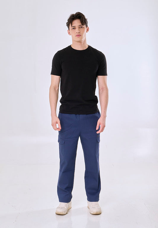 Mossimo Maru Blue Loose Fit Cargo Pants