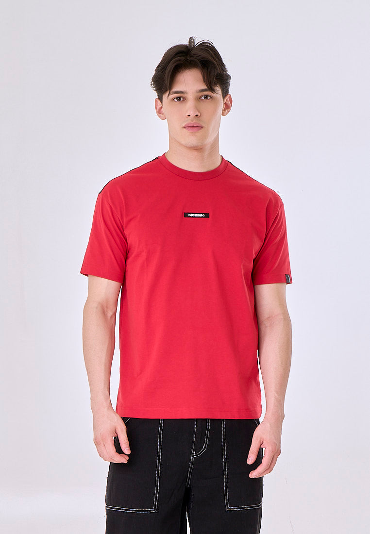 Mossimo Lucien Black Red Urban Fit Tee