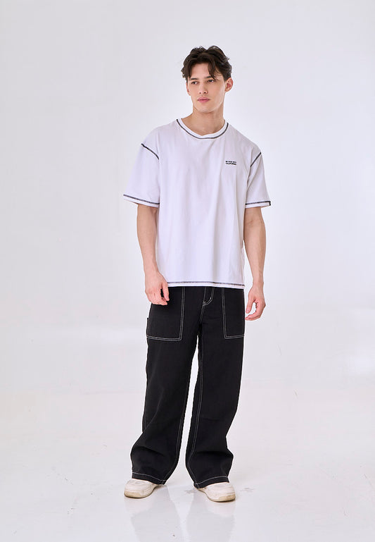 Mossimo Jacob White Modern Fit Tee