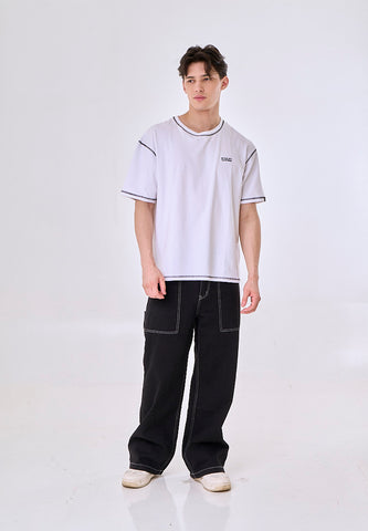 Mossimo Jacob White Modern Fit Tee