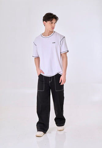 Mossimo Jacob White Modern Fit Tee