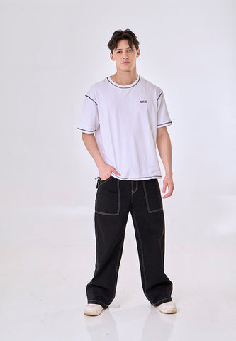Mossimo Jacob White Modern Fit Tee