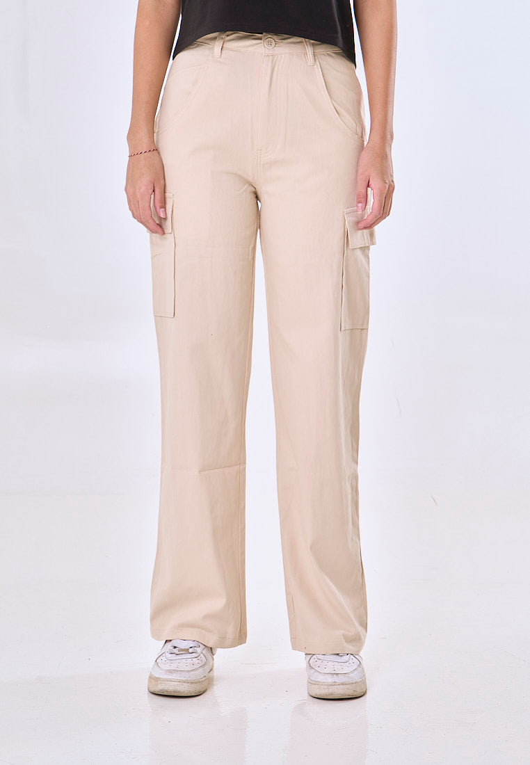 Mossimo Sydney Beige Loose Mid Rise Cargo Pants