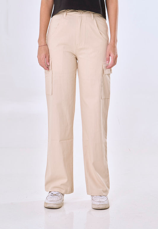 Mossimo Sydney Beige Loose Mid Rise Cargo Pants