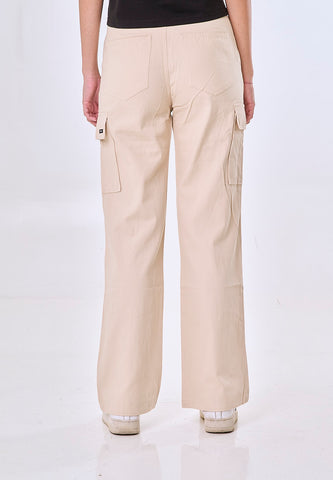 Mossimo Sydney Beige Loose Mid Rise Cargo Pants