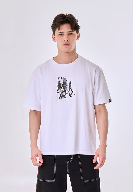 Mossimo Chai White Modern Fit Tee