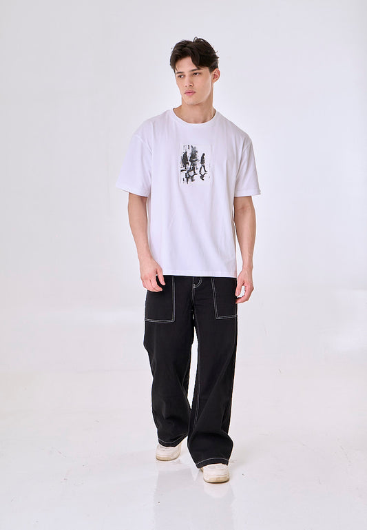 Mossimo Chai White Modern Fit Tee
