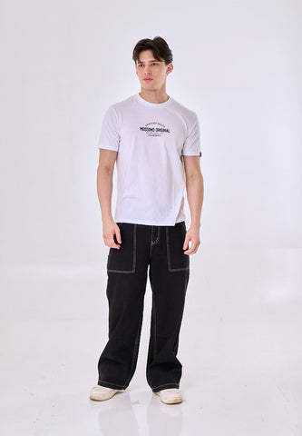 Mossimo Cashel White Classic Fit Tee