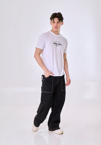 Mossimo Cashel White Classic Fit Tee