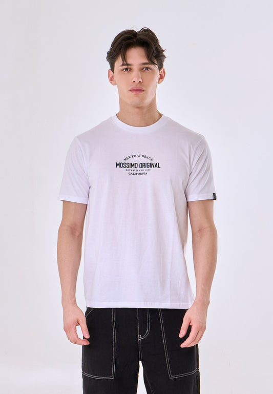 Mossimo Cashel White Classic Fit Tee