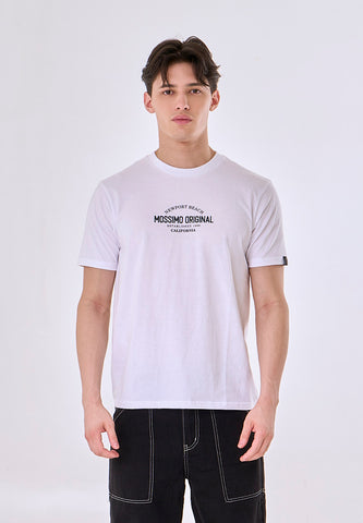 Mossimo Cashel White Classic Fit Tee