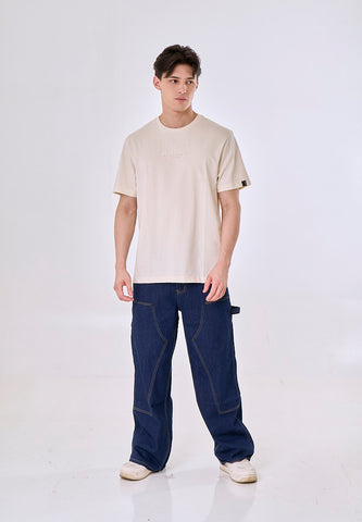 Mossimo Ziven Cream Modern Fit Tee