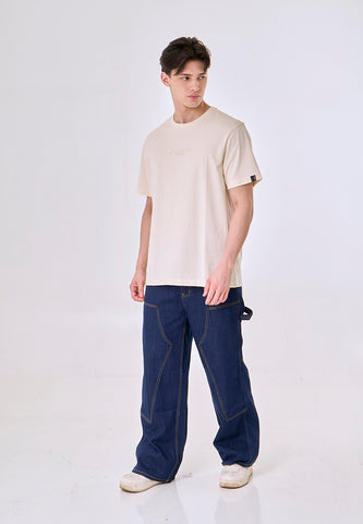 Mossimo Ziven Cream Modern Fit Tee