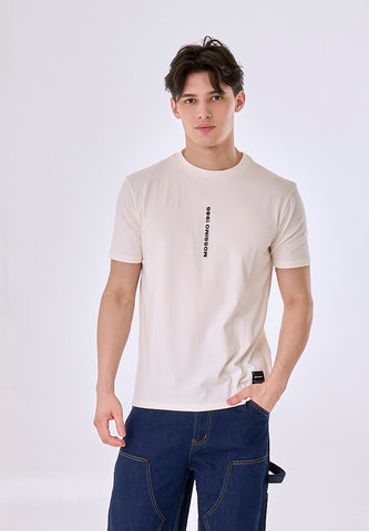 Mossimo Briston Beige Unisex Tee