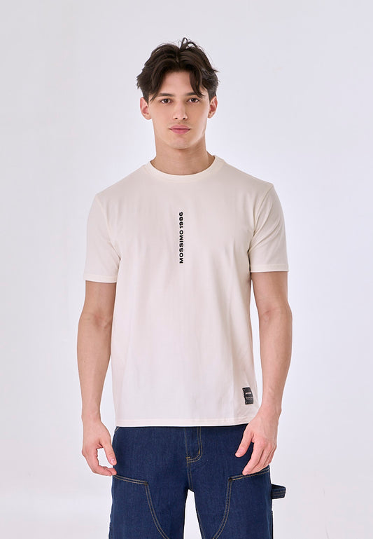 Mossimo Briston Beige Unisex Tee