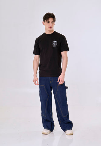 Mossimo Aiden Black Comfort Fit Tee