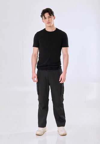 Mossimo Atlas Black 2in1 Loose Fit Cargo Pants to Shorts