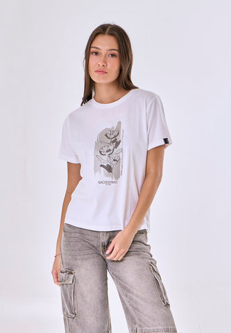 Mossimo Alaris White Classic Fit Tee