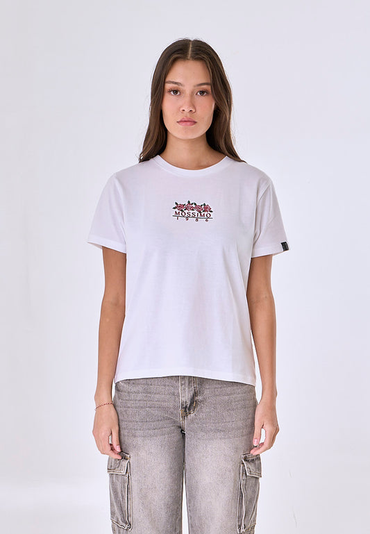 Mossimo Lurean White Classic Fit Tee