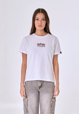 Mossimo Lurean White Classic Fit Tee