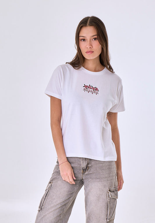 Mossimo Lurean White Classic Fit Tee
