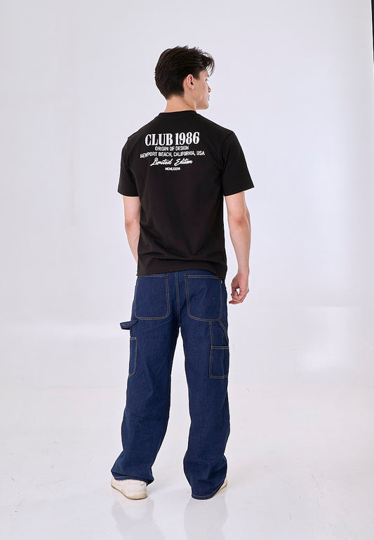 Mossimo Fyre Black Comfort Fit Tee
