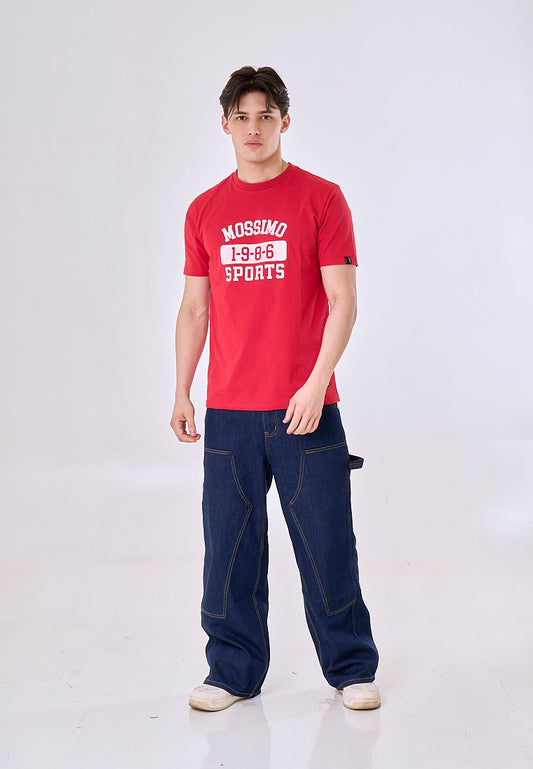 Mossimo Fennel Red Classic Fit Tee