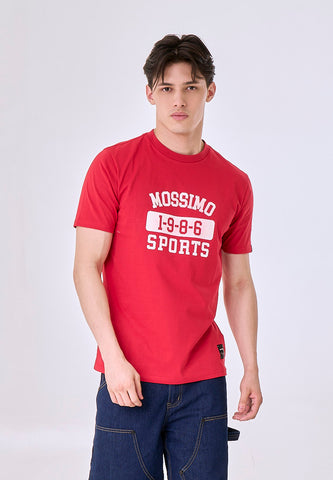 Mossimo Fennel Red Classic Fit Tee
