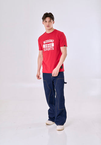 Mossimo Fennel Red Classic Fit Tee