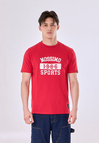 Mossimo Fennel Red Classic Fit Tee