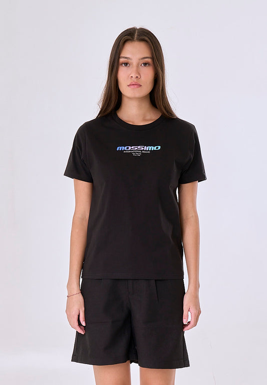 Mossimo Solene Black Classic Fit Tee